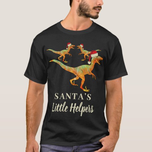 Funny Christmas Dinosaurs Quote T_Shirt