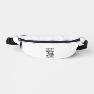 Funny Christmas Dog Attitude Vintage Engraving Shi Fanny Pack