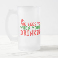 Funny Christmas drinking lovers