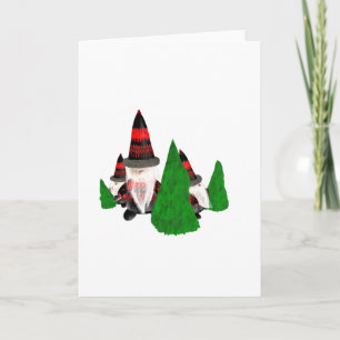 Funny Christmas Dwarfs Holiday Card