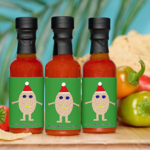 Funny Christmas Egg Hot Sauces