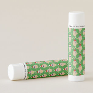 Funny Christmas Egg Lip Balm