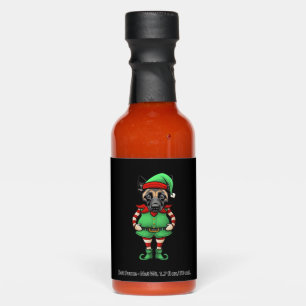 Funny Christmas Elf Belgian Malinois Dog Classic T Hot Sauces