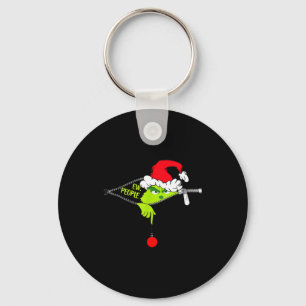 Funny Christmas Ew People Men Women Kid Boys Girls Keychain