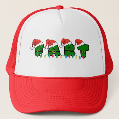 Funny Christmas Fart Trucker Hat