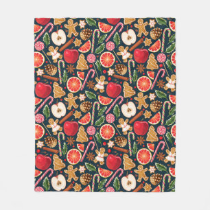 Funny Christmas Fleece Blanket