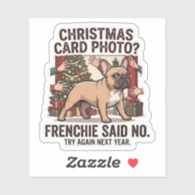 Funny Christmas French Bulldog Holiday Gift