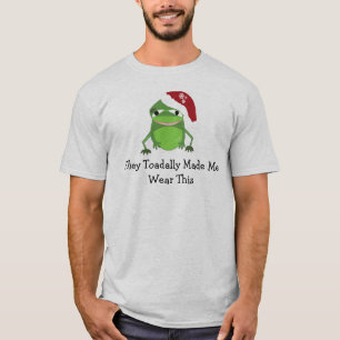 Funny Christmas Frog With Saying T-Shirt