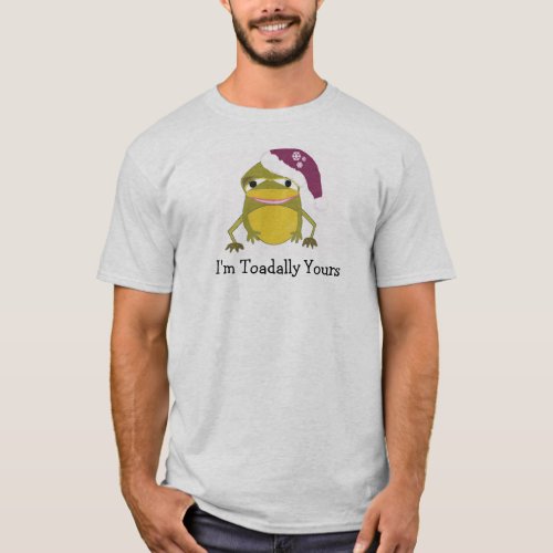 Funny Christmas Frog With Saying T_Shirt
