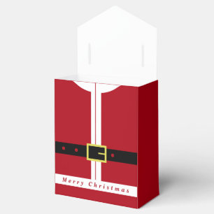 Funny Christmas Gift Box Santa Claus