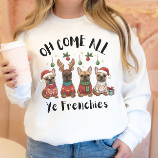 Funny Christmas Gift For French Bulldog Owner Sweatshirt