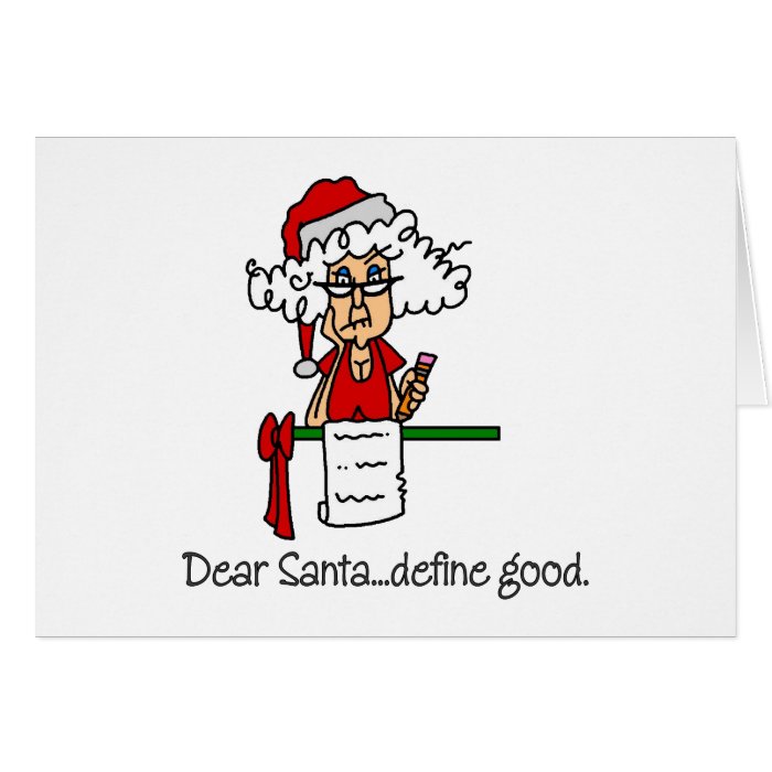 Funny Christmas Gift Greeting Cards