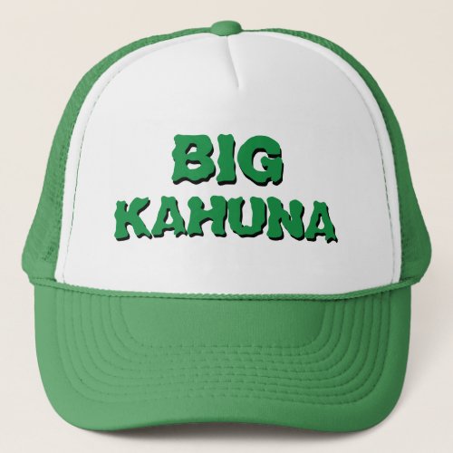 Funny Christmas Gift Ideas for Dad BIG KAHUNA Trucker Hat