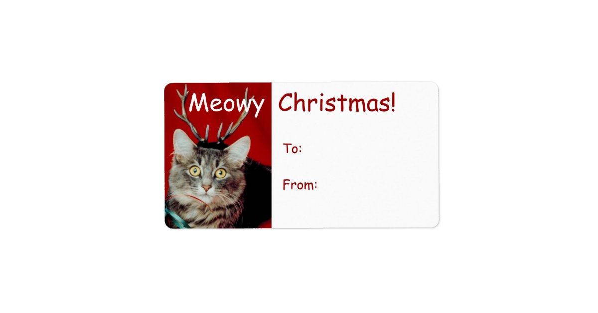 Funny Christmas Gift Tag Labels | Zazzle.com