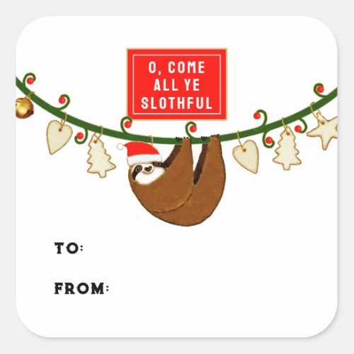Funny Christmas gift tags
