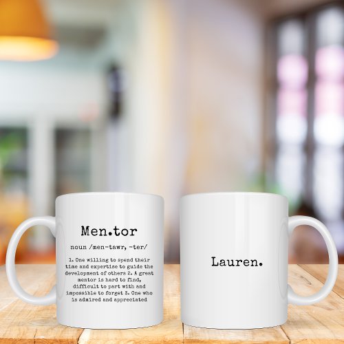 Funny Christmas Gifts For Mentor Women Men Teacher Coffee Mug