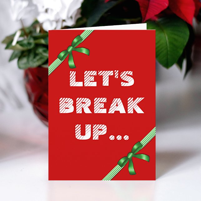 Funny Christmas Gingerbread Cookie Joke Holiday Card (Creator Uploaded)