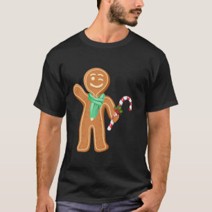 Funny Christmas Gingerbread Long Sleeve T Shirt