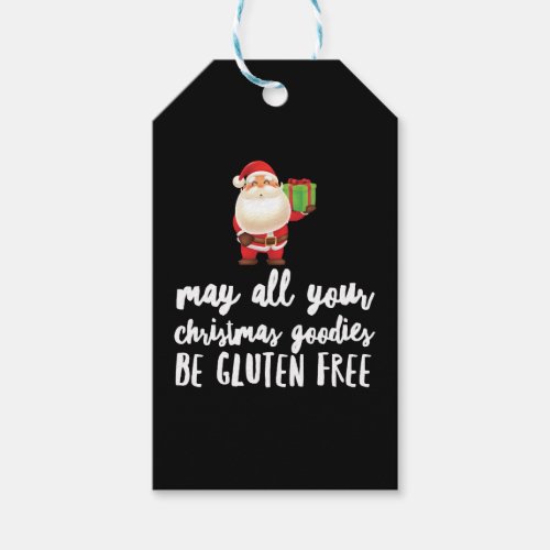 Funny Christmas Gluten Free Gift Tags