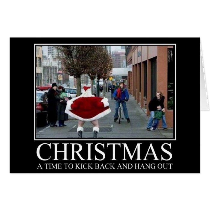 Funny Christmas Greeting Card