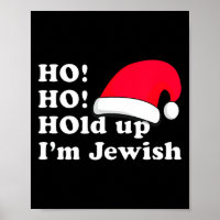 Funny Christmas Hat Design For Irreverent Jewish P