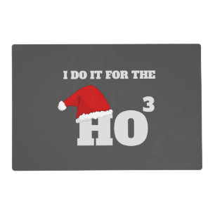 Funny Christmas Ho³ Santa Joke – Festive Holiday Placemat