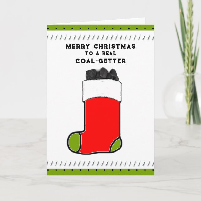 Funny Christmas  Holiday Card (Front)