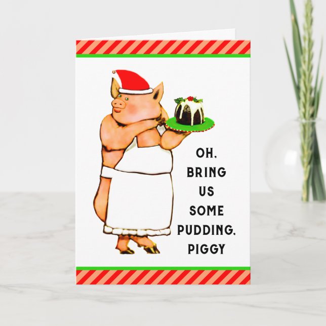 Funny Christmas Holiday Card (Front)