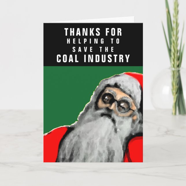 Funny Christmas Holiday Card (Front)