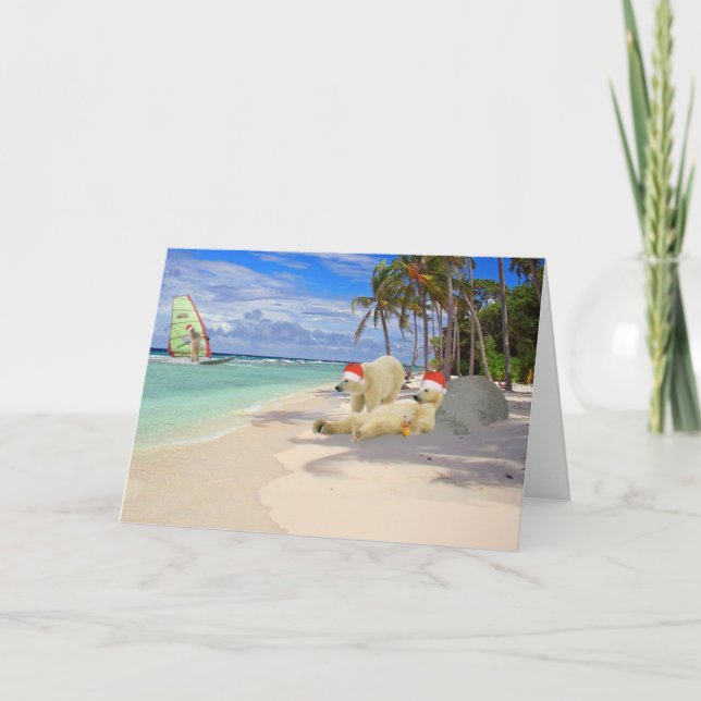 Funny Christmas Holiday Card (Front)