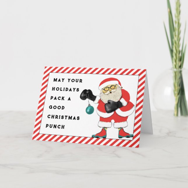 Funny Christmas Holiday Card (Front)