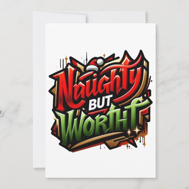 funny Christmas 🤶  Holiday Card (Front)