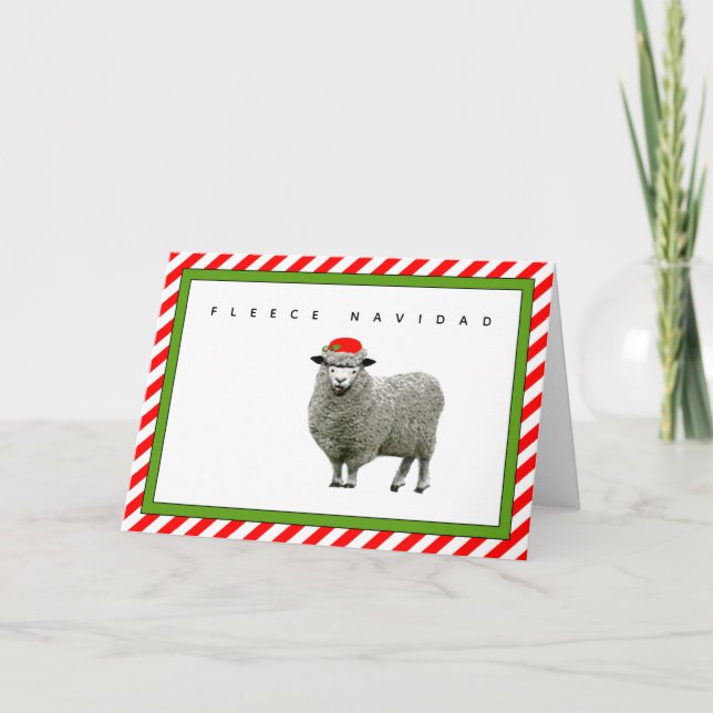 Funny Christmas Holiday Card (Front)