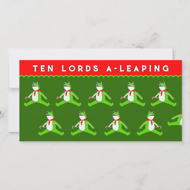 Funny Christmas Holiday Card (Front)