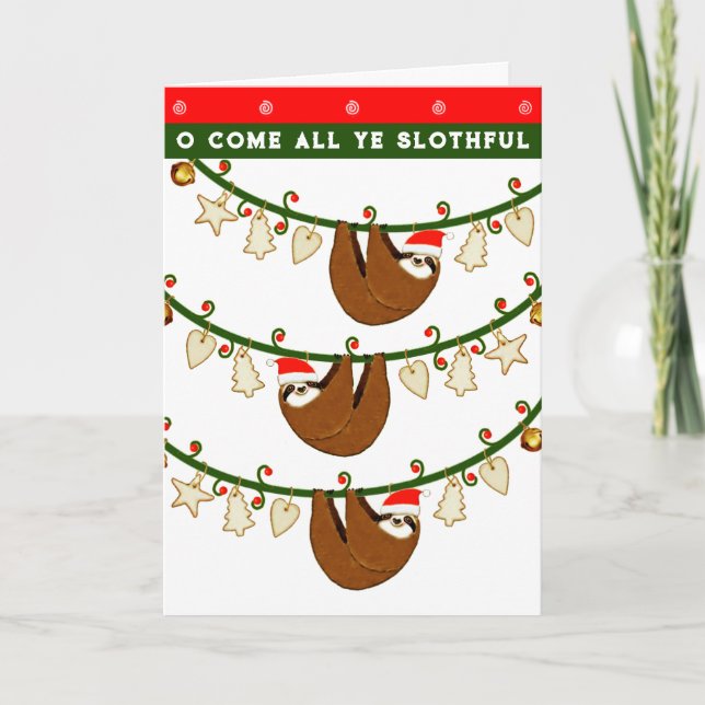 Funny Christmas Holiday Cards (Front)
