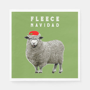 Funny Christmas Holiday Napkins