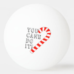 Funny Christmas Holiday Ping Pong Ball
