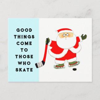 Funny Christmas Holiday Postcard