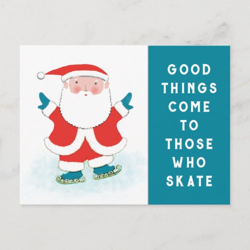 Funny Christmas Holiday Postcard