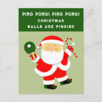 Funny Christmas Holiday Postcard