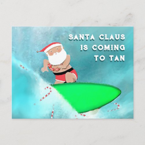 Funny Christmas Holiday Postcard