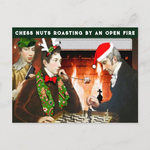 Funny Christmas Holiday Postcard