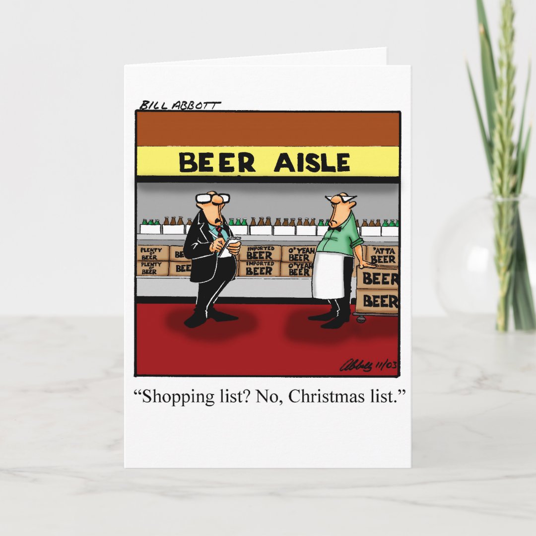 Funny Christmas Humor Card For Friend | Zazzle