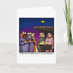 Funny Christmas Humor Greeting Card