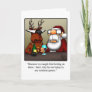 Funny Christmas Humor Greeting Card "Spectickles"