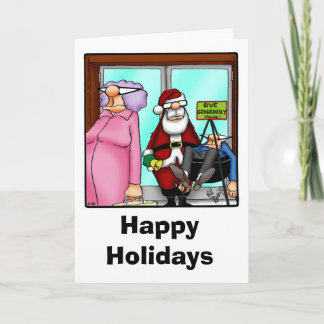 Funny Christmas Humor Greeting Card "Spectickles"