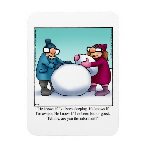 Funny Christmas  Humor Magnet Gift