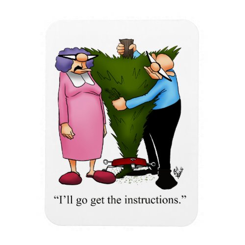 Funny Christmas  Humor Magnet Gift