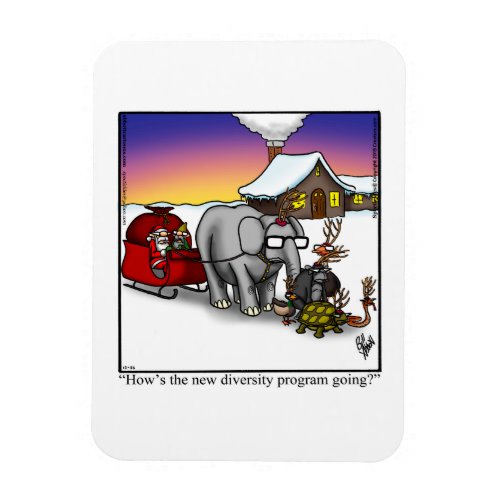 Funny Christmas  Humor Magnet Gift