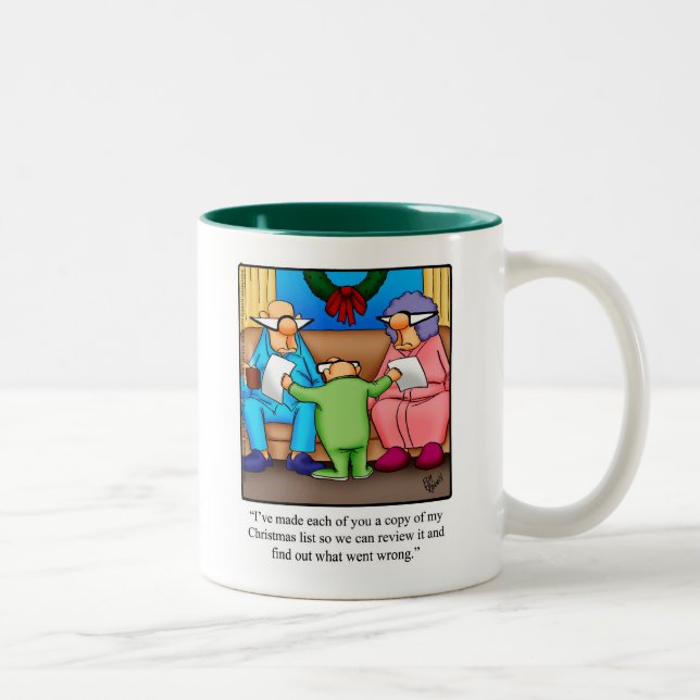 Funny Christmas Humor Mug Gift (Right)